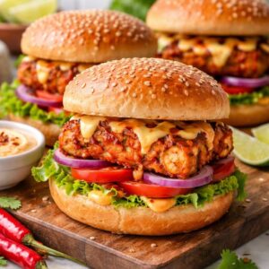 Paneer Cheese  Burger